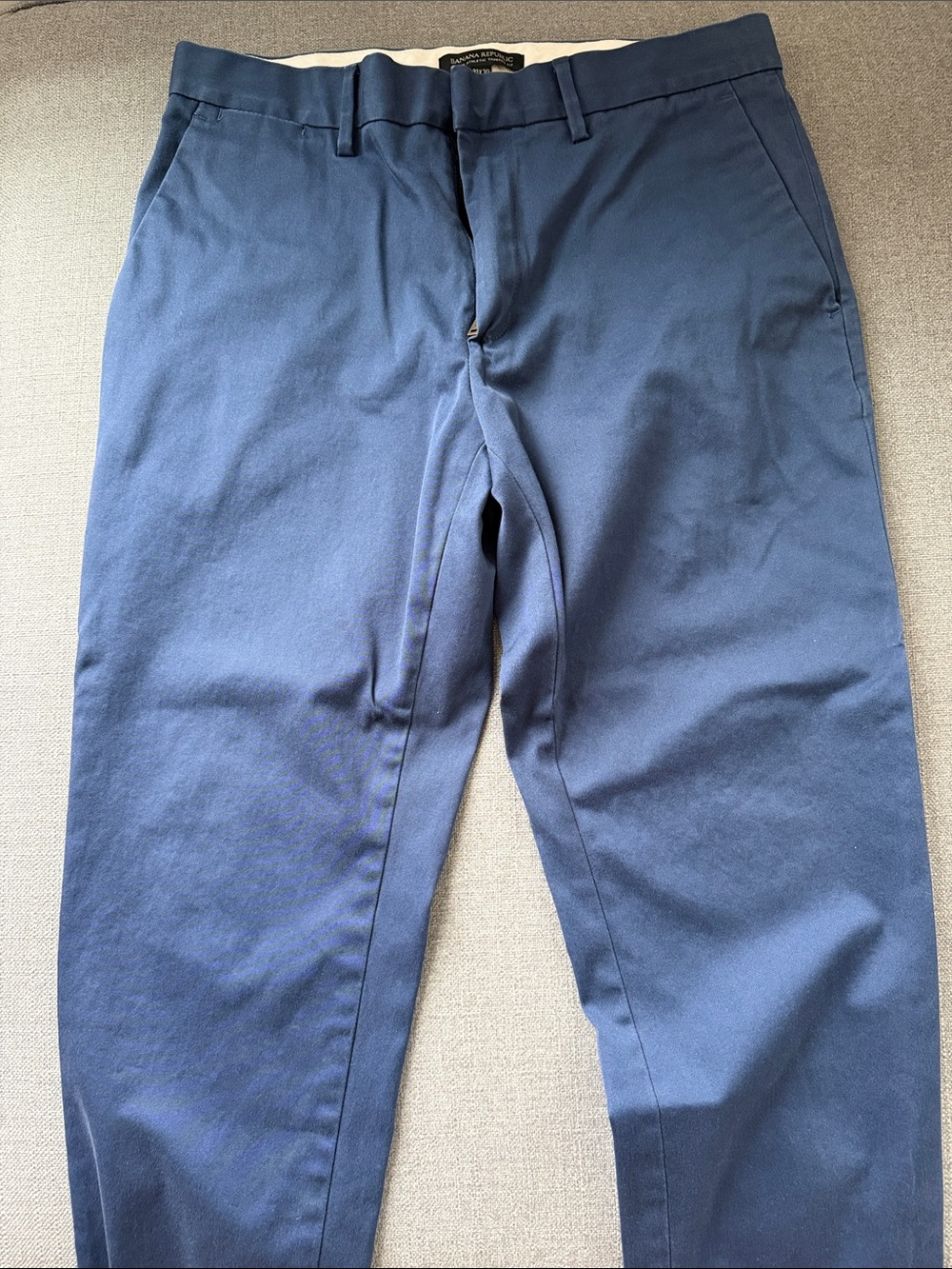 Banana Republic Navy Blue Chino Pants